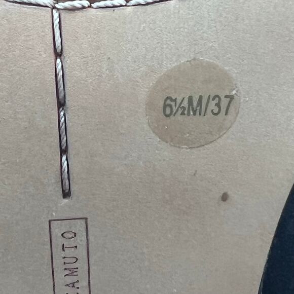 Vince Camuto Dantania Suede Chunky Block Heeled Boot Black Women's 6.5M/37 NWB - Picture 9 of 10